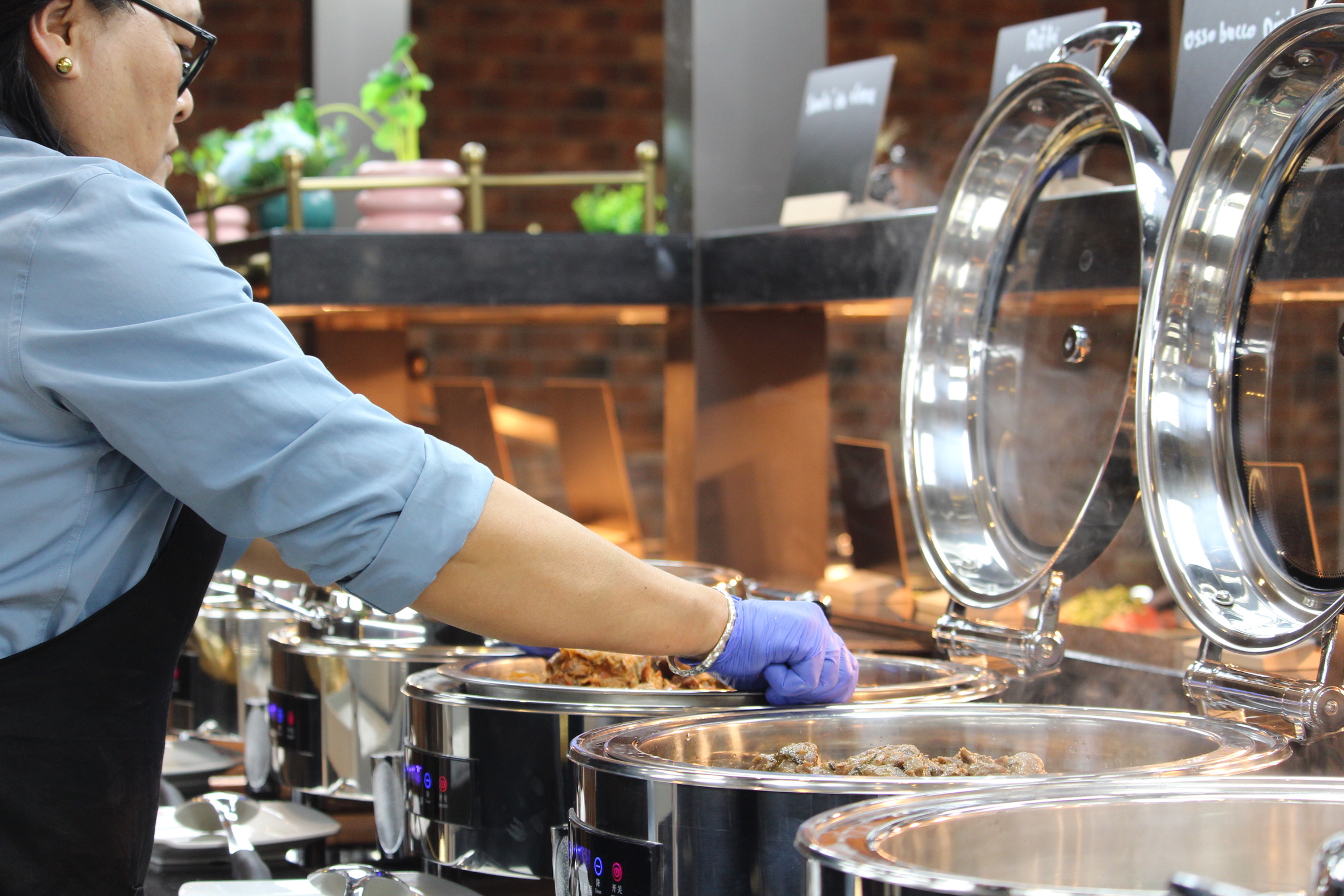 Présentation du buffet O Cent Couverts